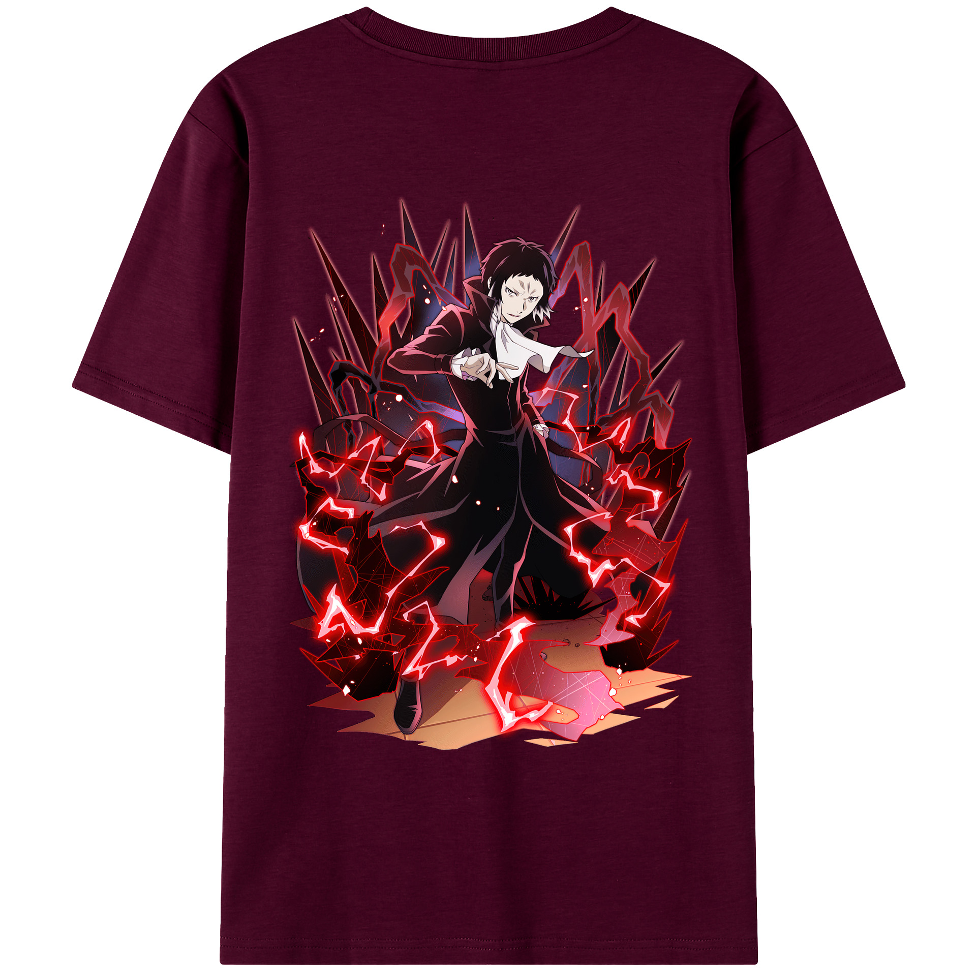 （画像用） 文豪ストレイドッグス Bungo Stray Dogs レディース半袖Tシャツ(バックプリント)